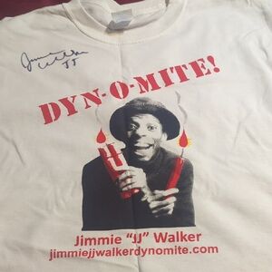 White Dyn-O-Mite Graphic T-Shirt